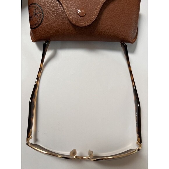 Ray Ban Men’s Brown Metal And Plastic tortoiseshell Frames With Case - Picture 5 of 6